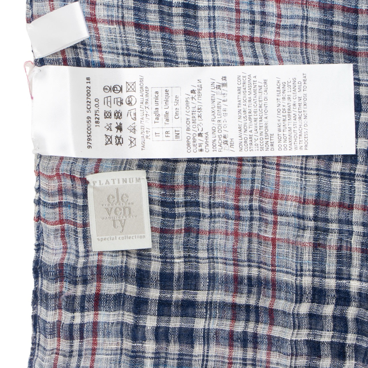 Eleventy Linen Scarf