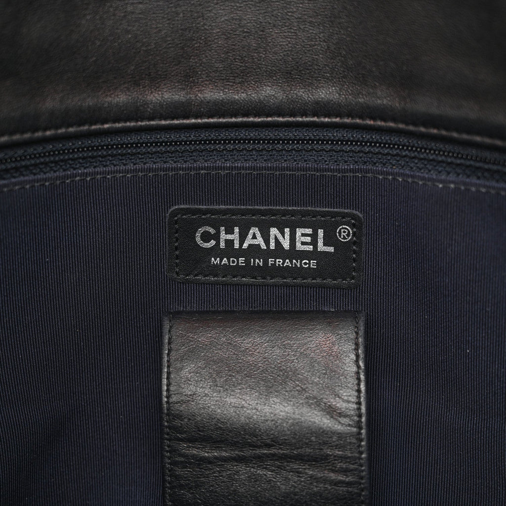 Tweed Small Messenger Flap Navy