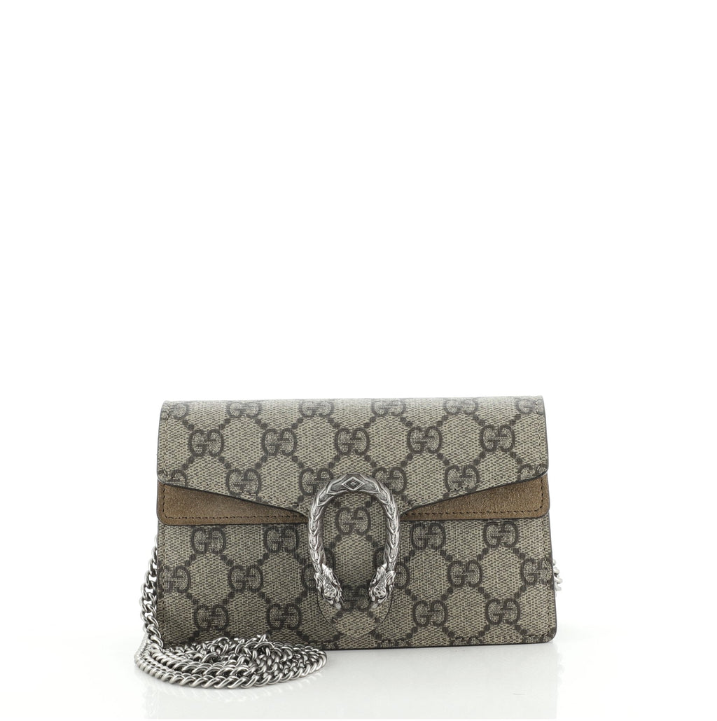 Dionysus Bag GG Coated Canvas Super Mini