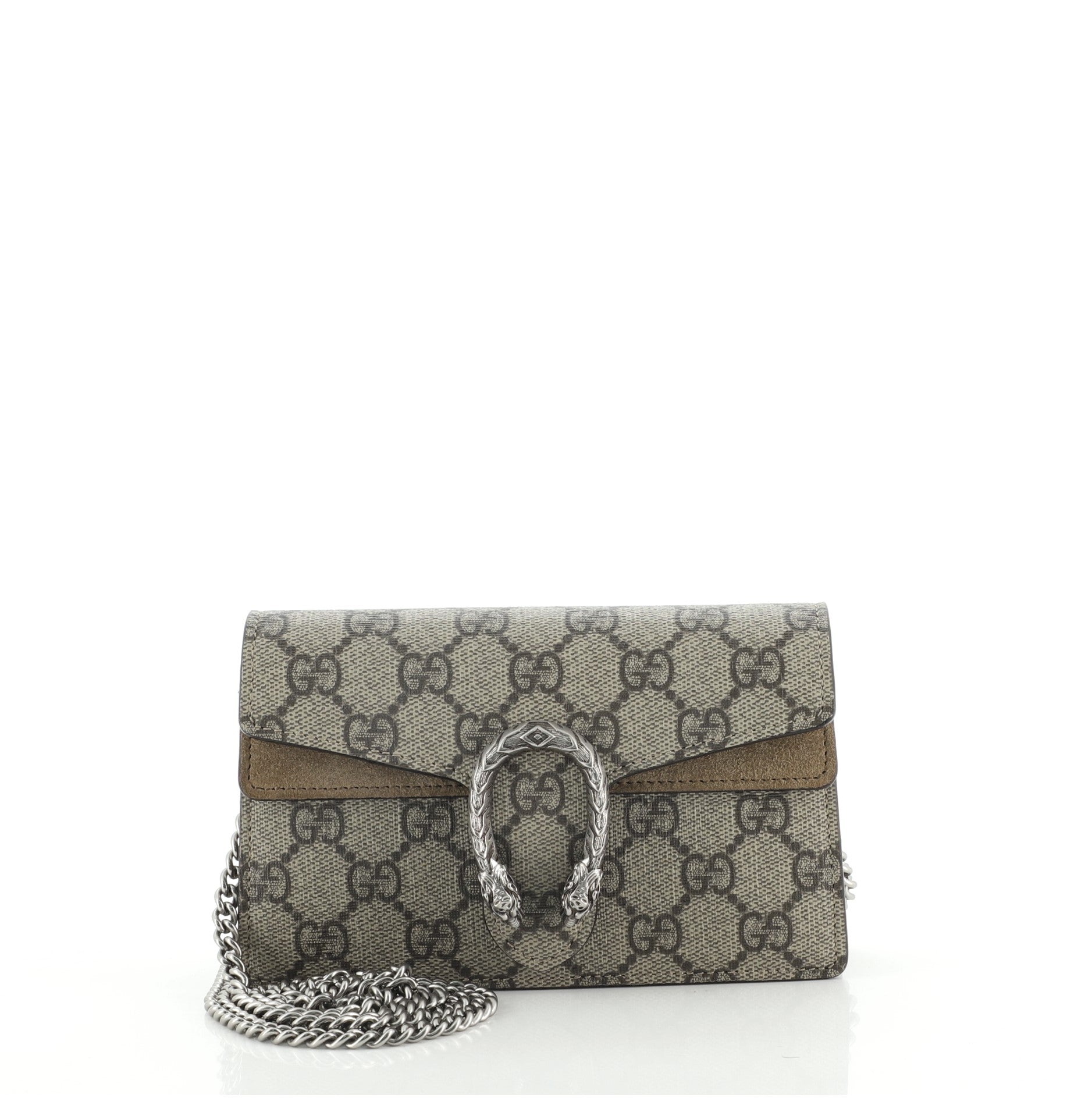 Dionysus Bag GG Coated Canvas Super Mini