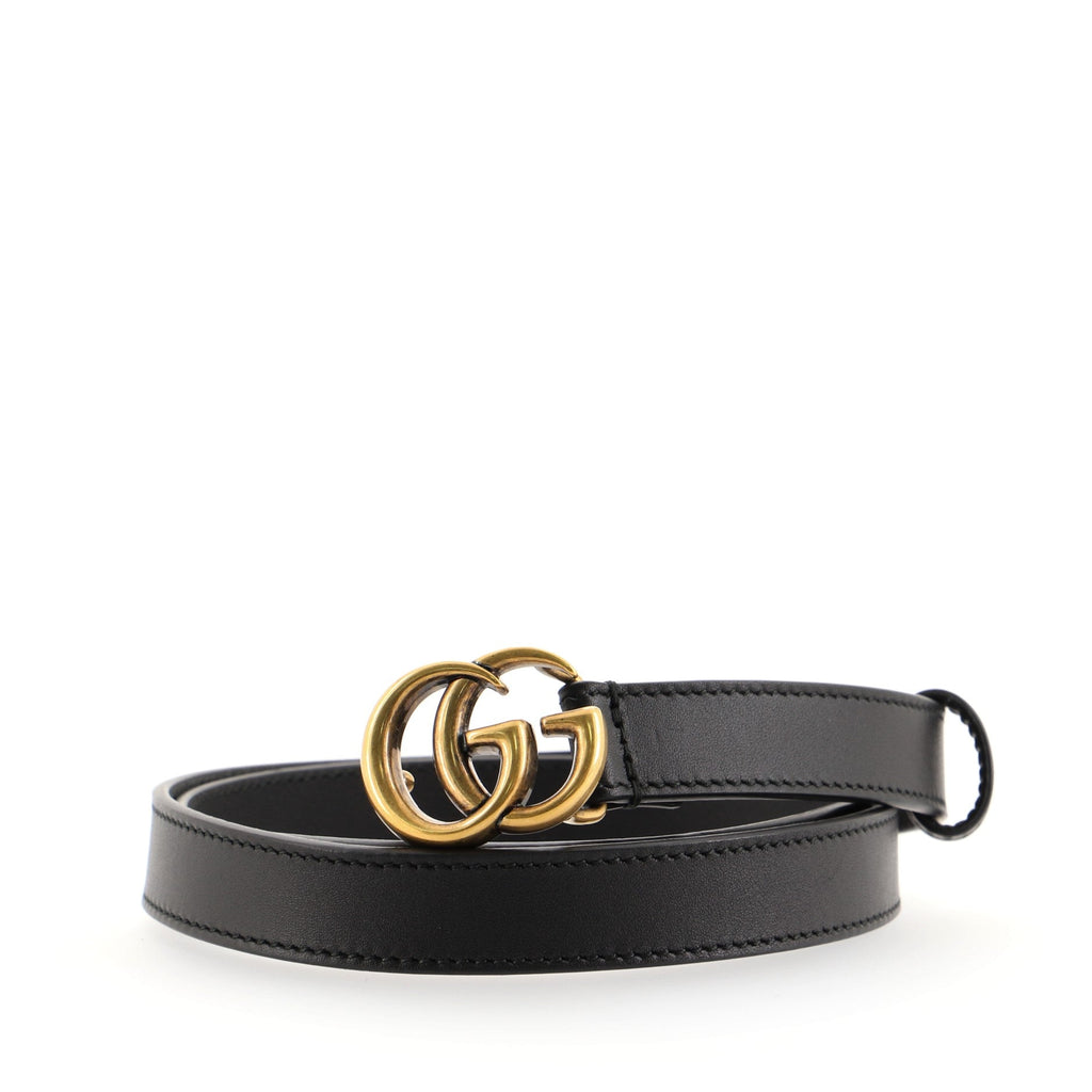 GG Marmont Belt Leather Thin 75