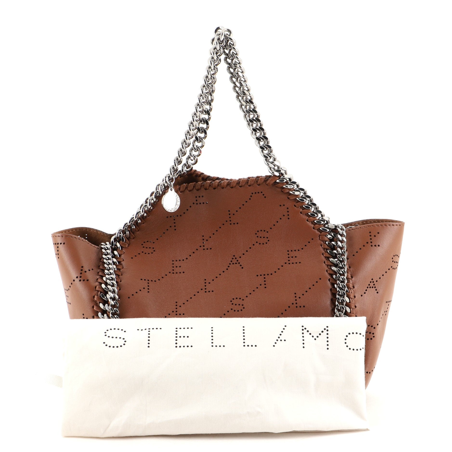 Falabella Reversible Tote Perforated Faux Leather Mini