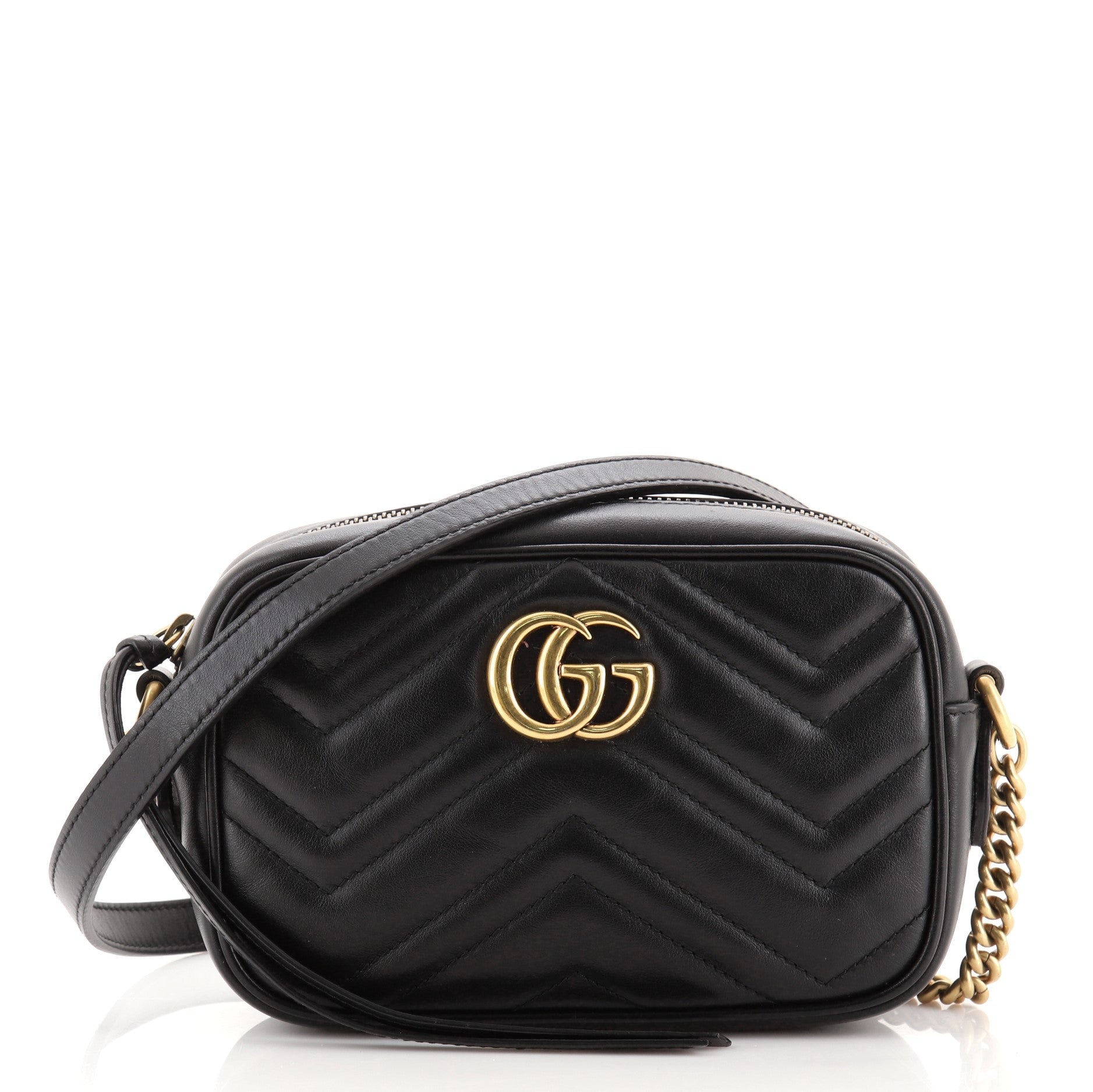 GG Marmont Shoulder Bag Matelasse Leather Mini