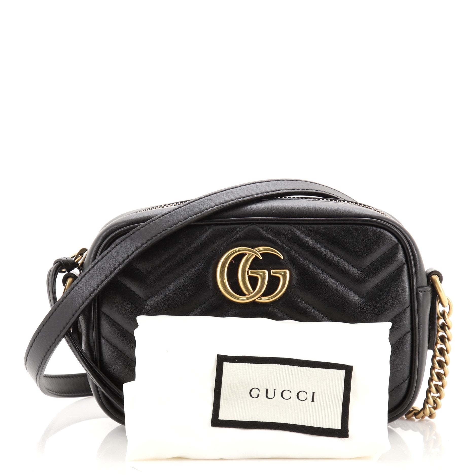 GG Marmont Shoulder Bag Matelasse Leather Mini