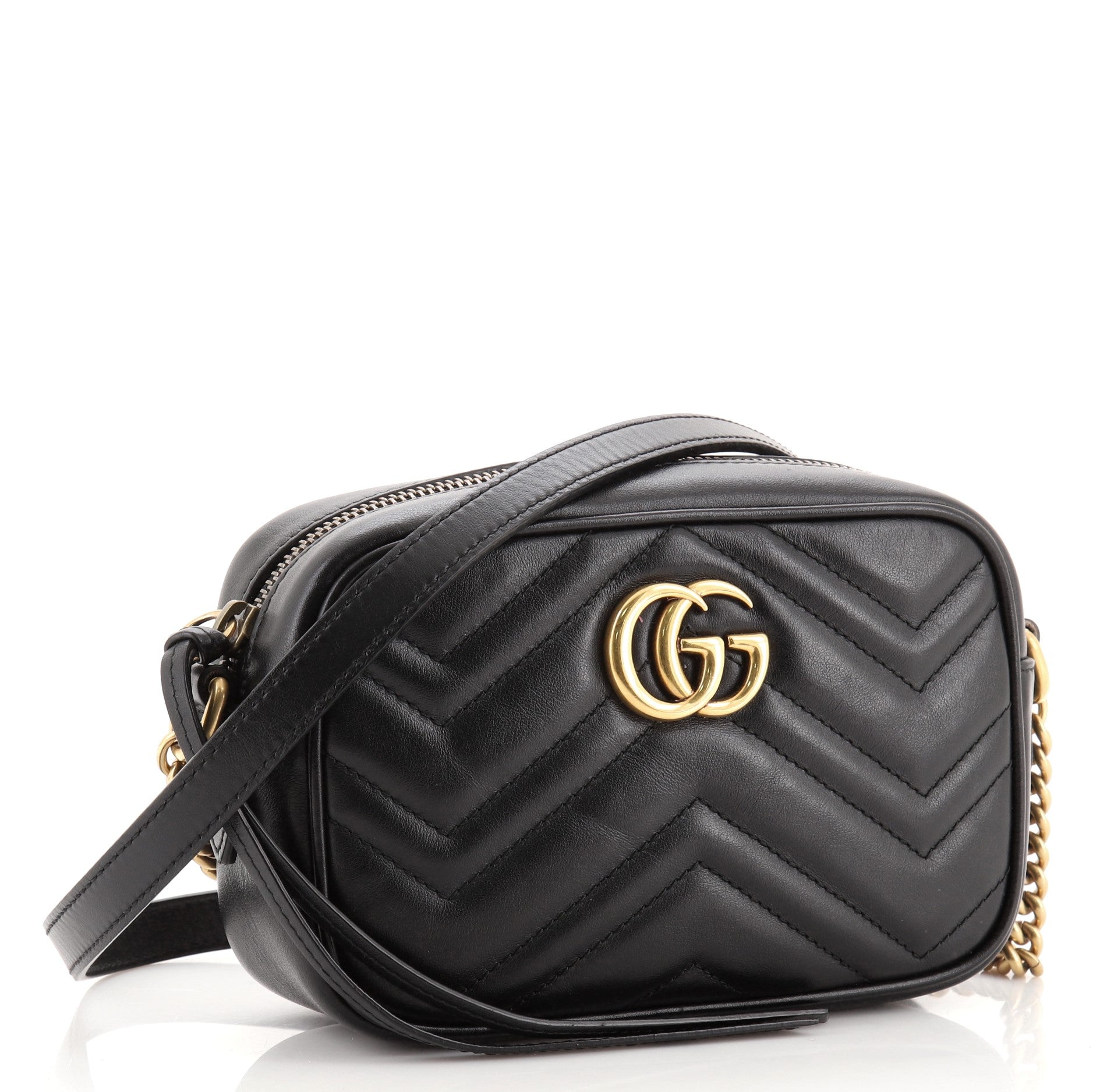 GG Marmont Shoulder Bag Matelasse Leather Mini