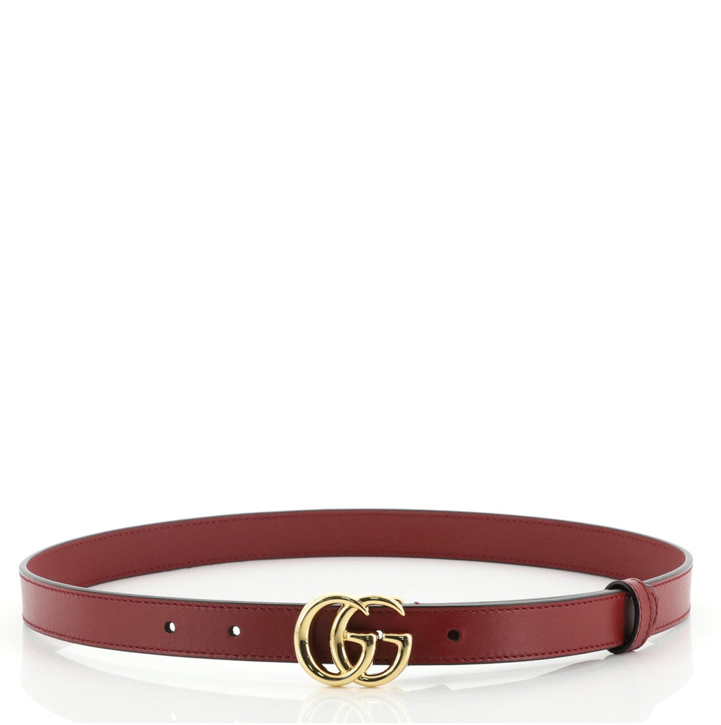 GG Marmont Belt Leather Thin 75