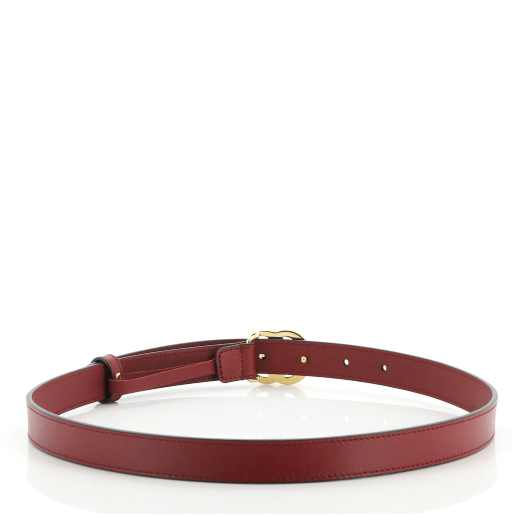 GG Marmont Belt Leather Thin 75