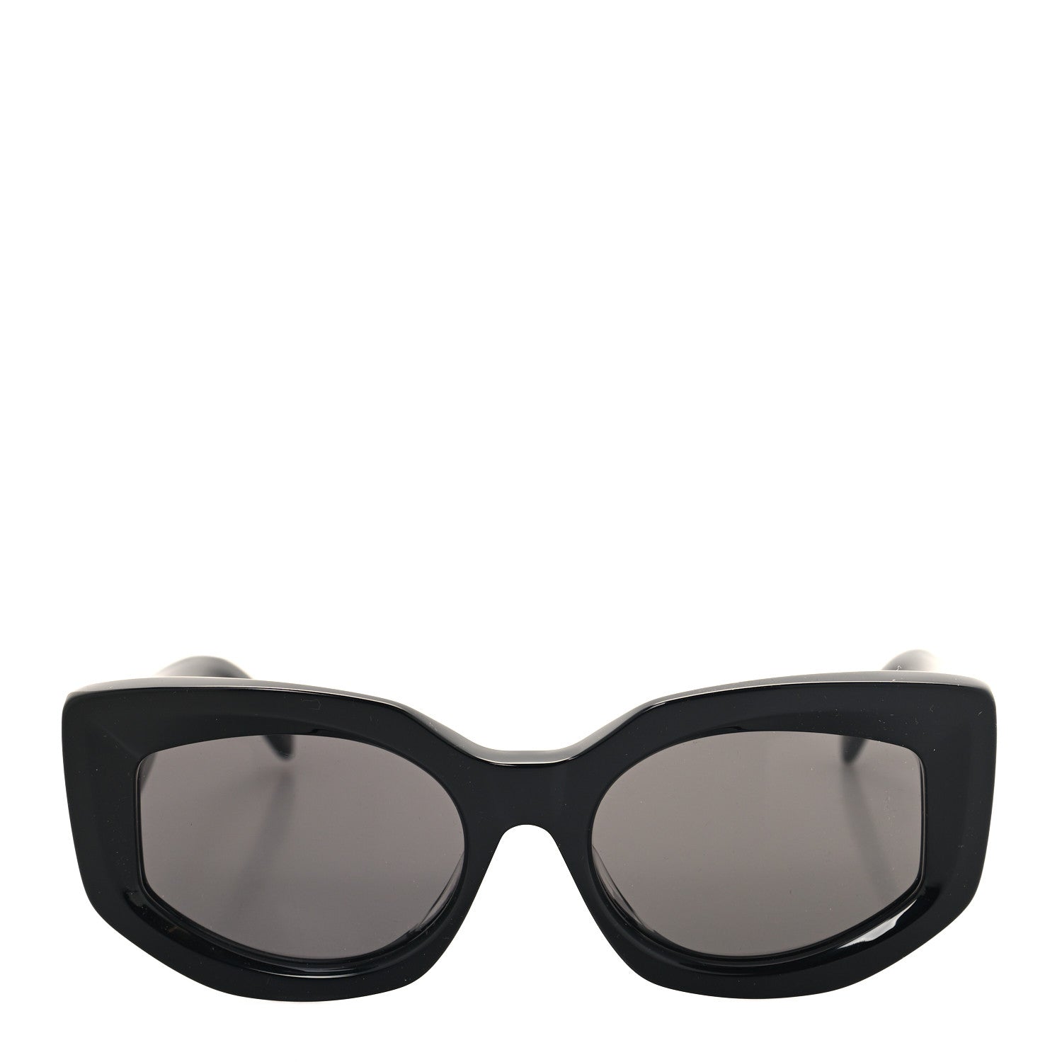 Acetate Polarized Square Sunglasses CL40219I Black