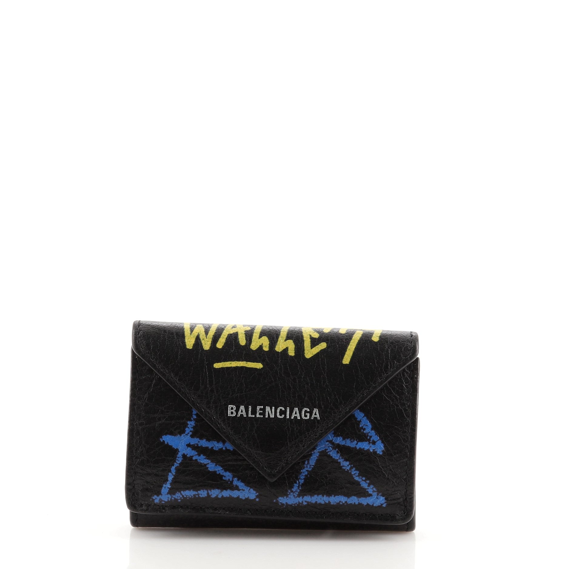 Graffiti Papier Flap Wallet Leather Mini