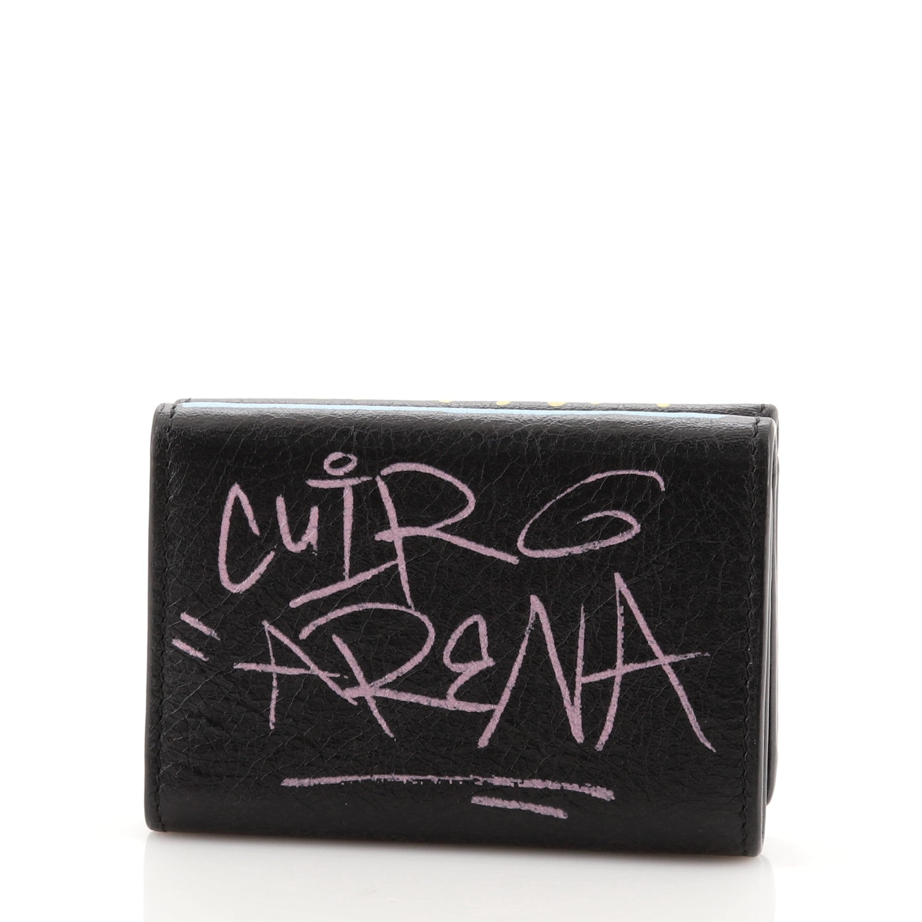 Graffiti Papier Flap Wallet Leather Mini