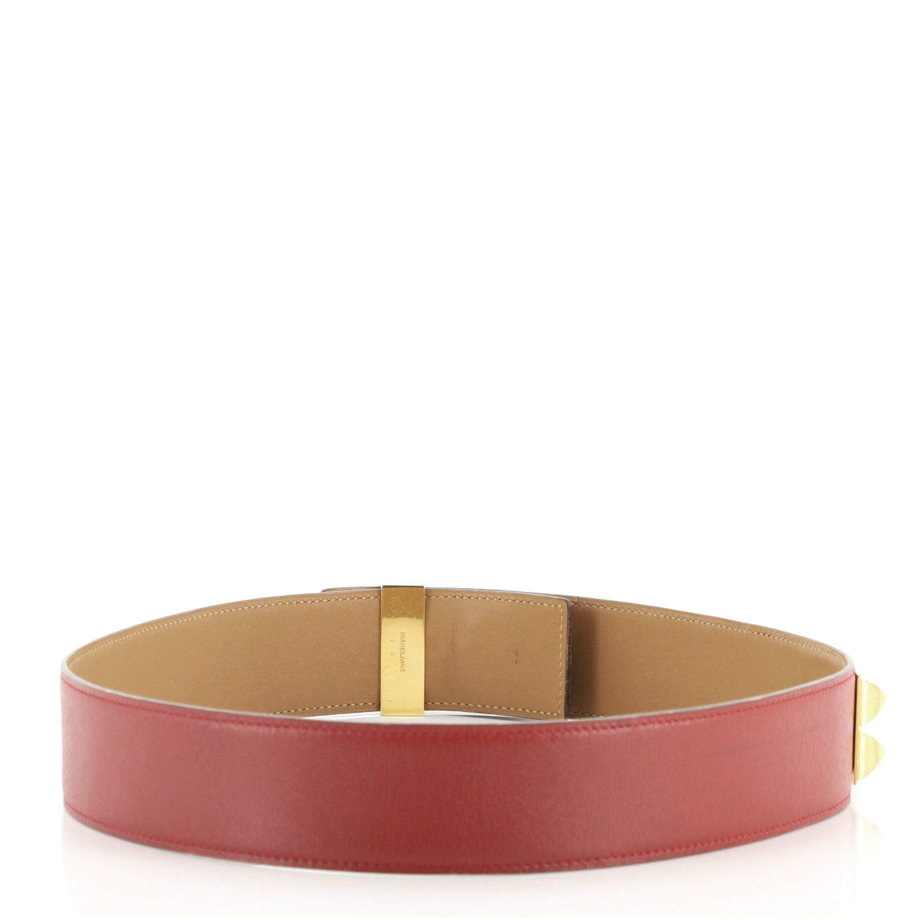 Collier de Chien Belt Leather Wide 75