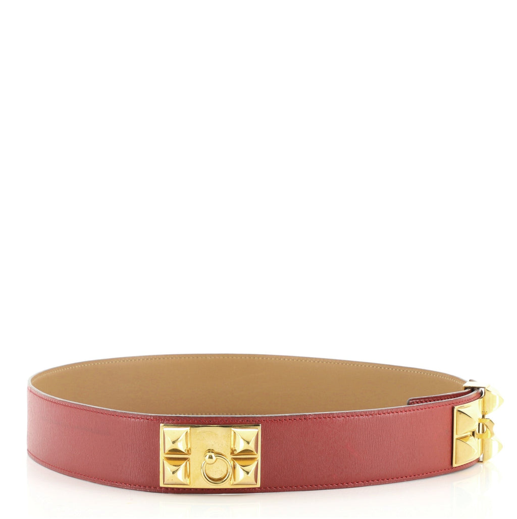Collier de Chien Belt Leather Wide 75