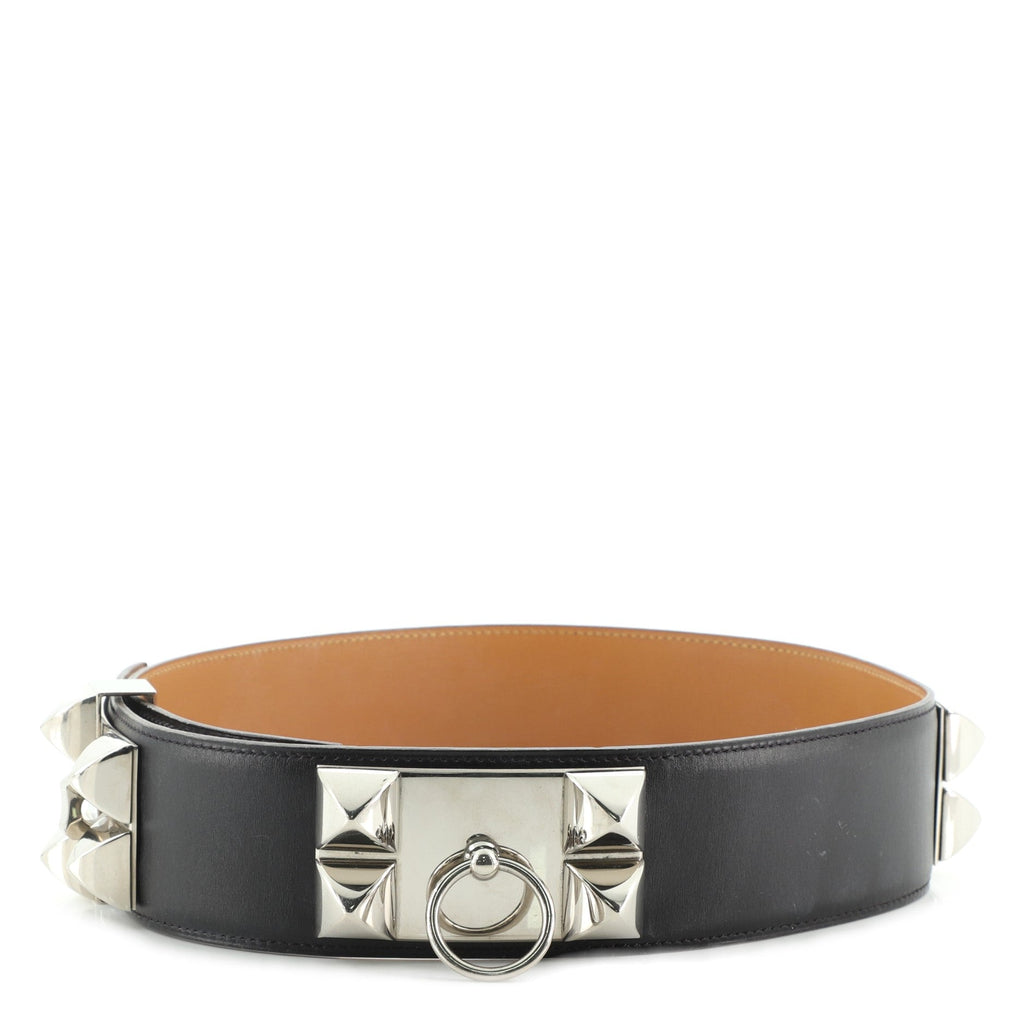 Collier de Chien Belt Leather Wide 65