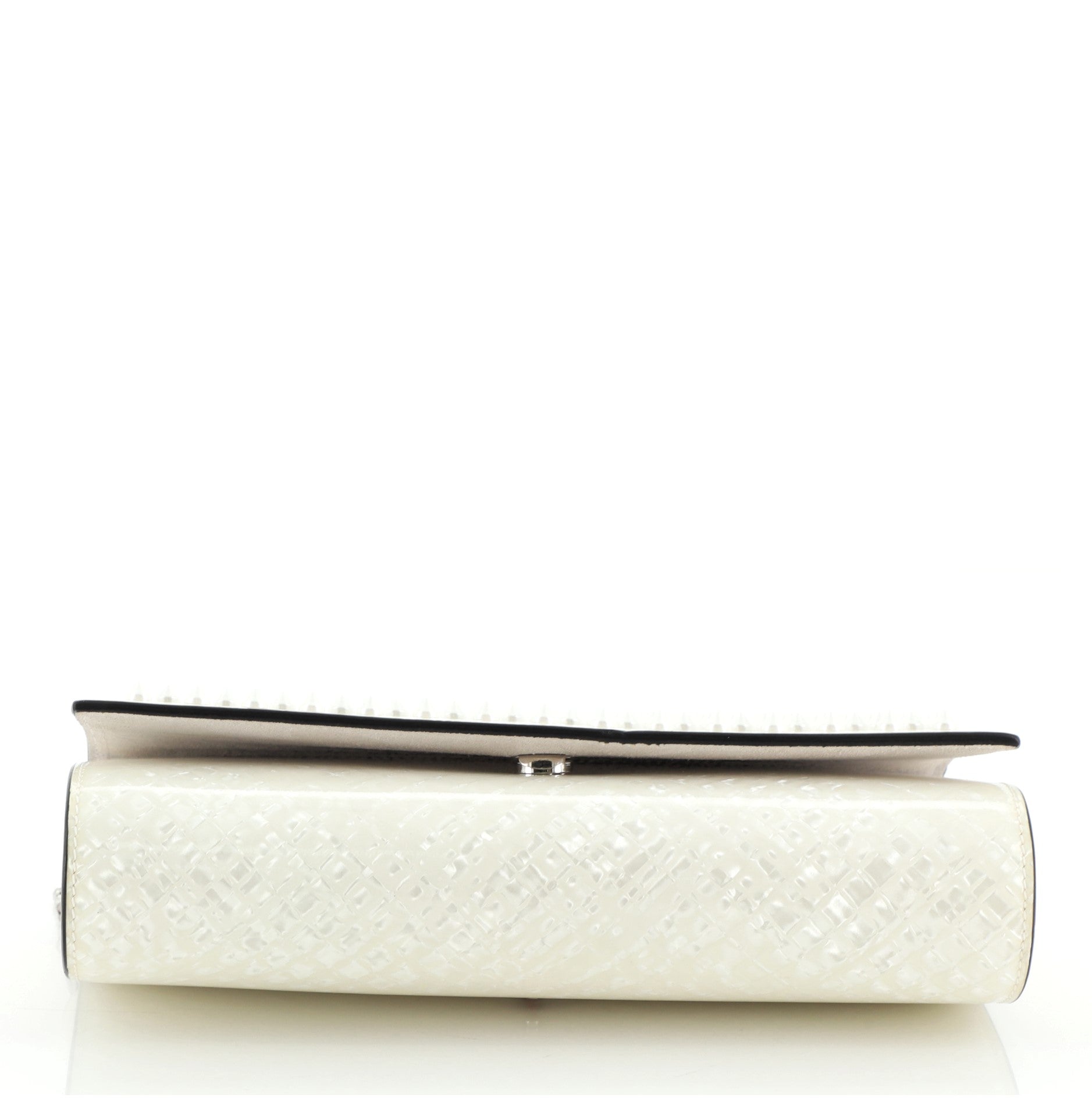 Paloma Clutch Spiked Patent