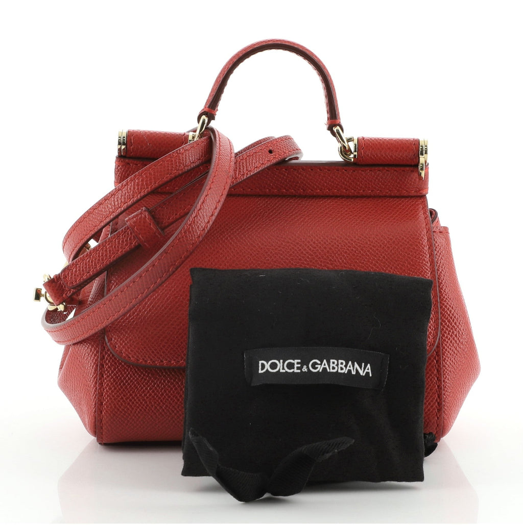 Miss Sicily Bag Leather Mini