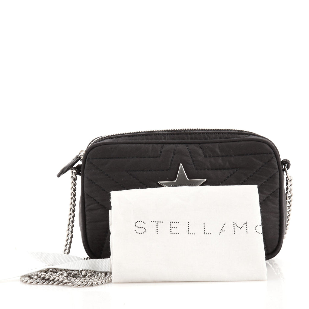 Star Camera Bag Quilted Nylon Mini