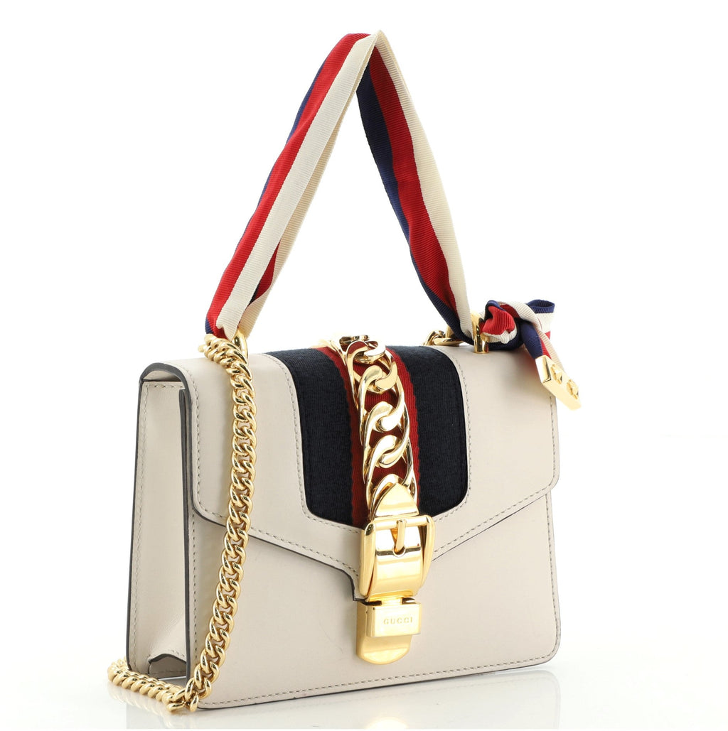 Sylvie Chain Shoulder Bag Leather Mini