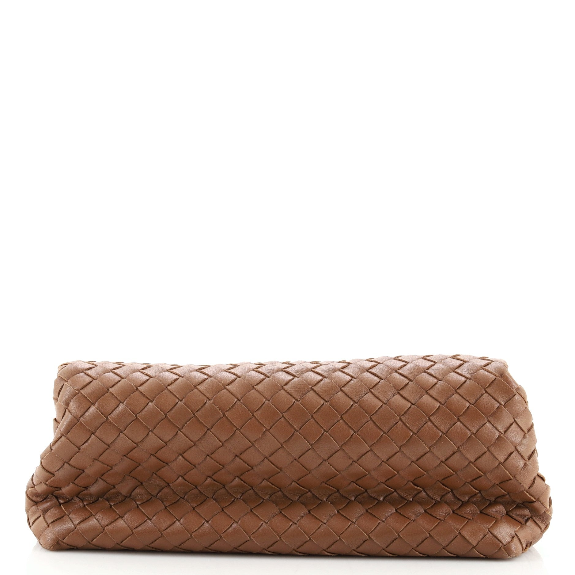 Flap Clutch Intrecciato Nappa Medium