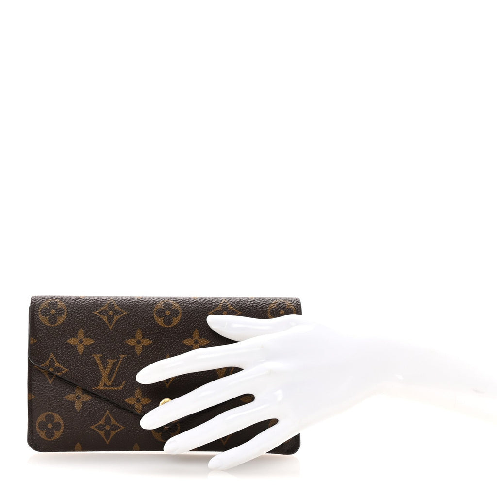 Monogram Jeanne Wallet Rose Ballerine