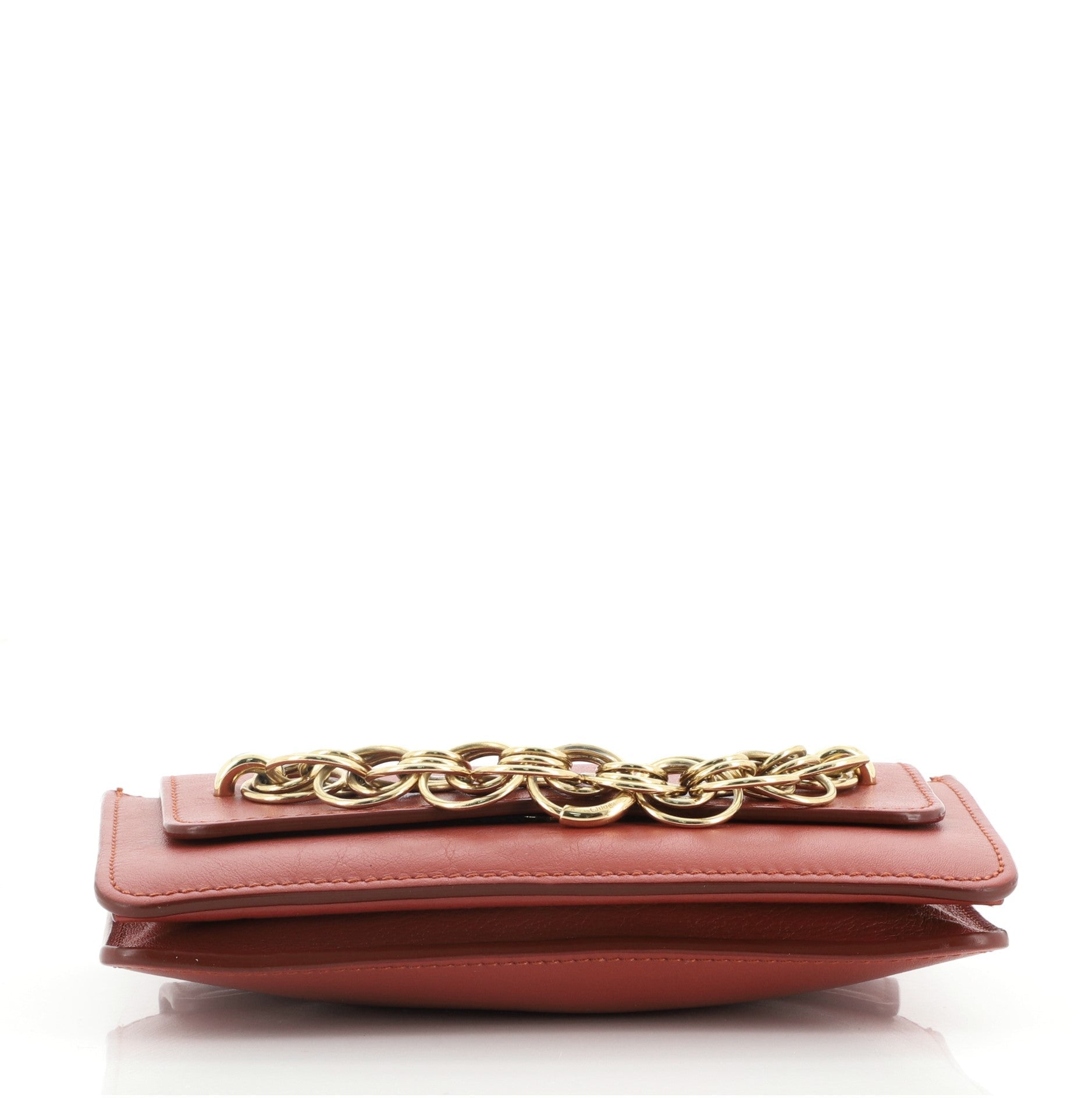 Drew Bijou Clutch Leather