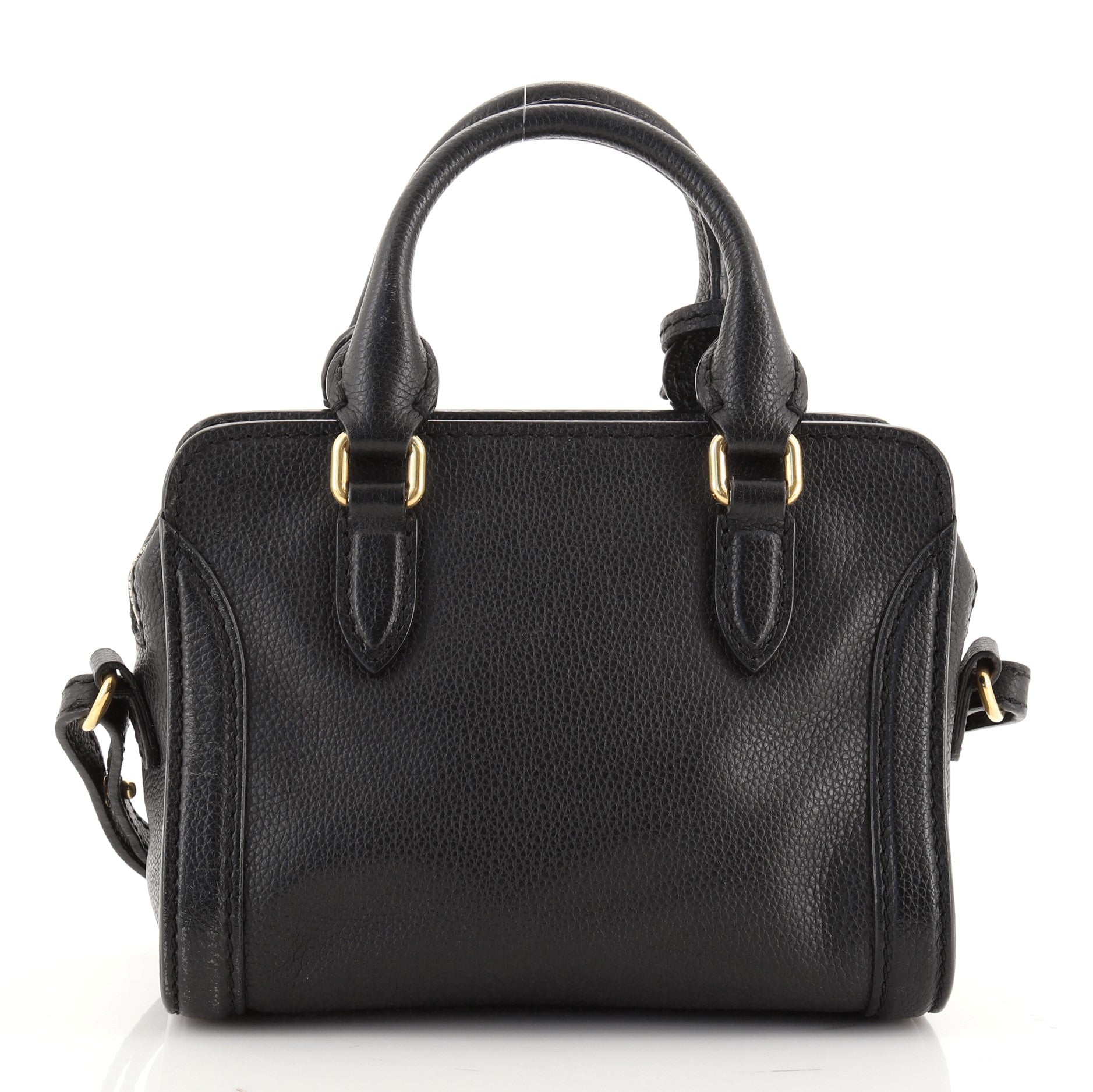 Padlock Zip Around Tote Leather Mini