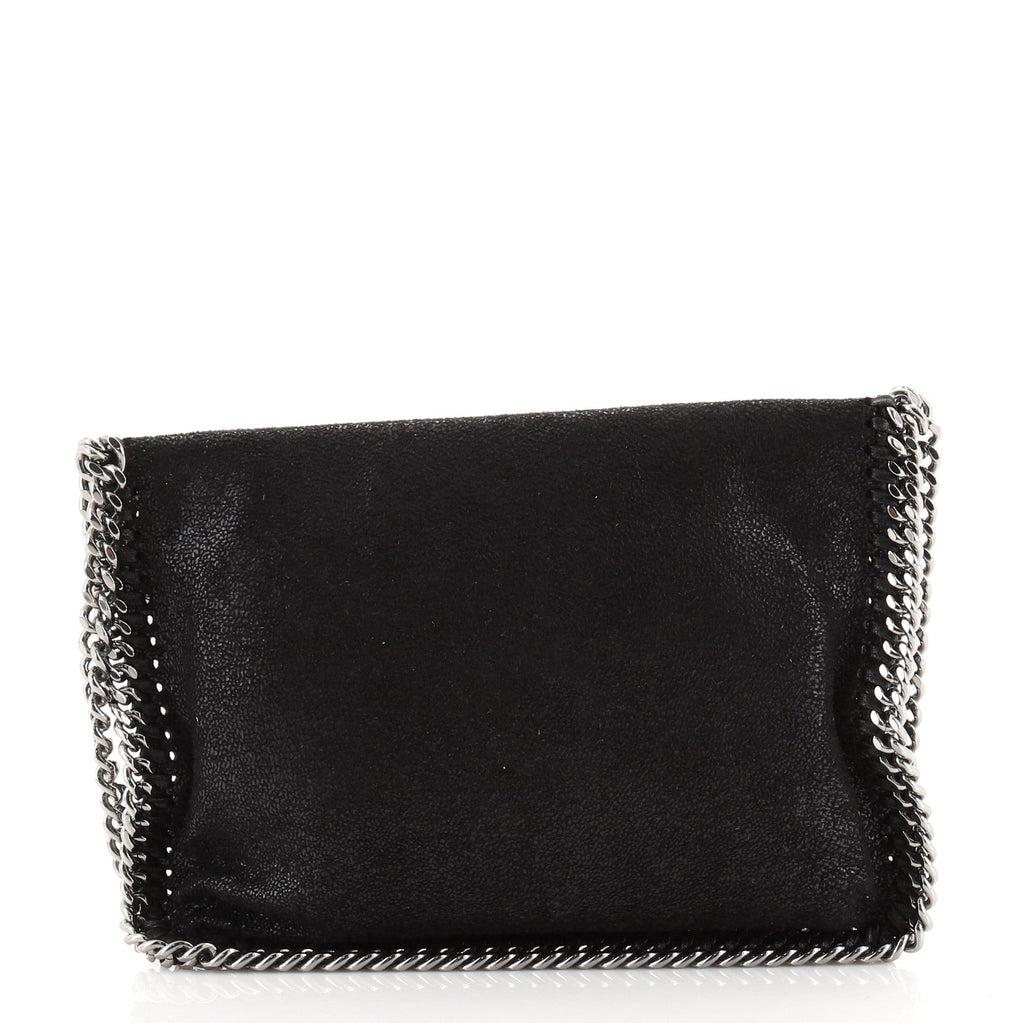 Falabella Fold Over Flap Crossbody Bag Shaggy Deer Mini