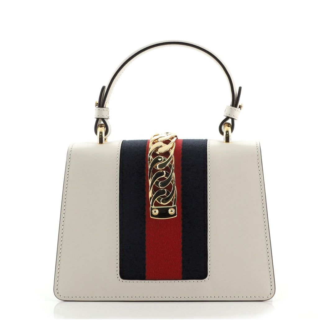 Sylvie Top Handle Bag Leather Mini