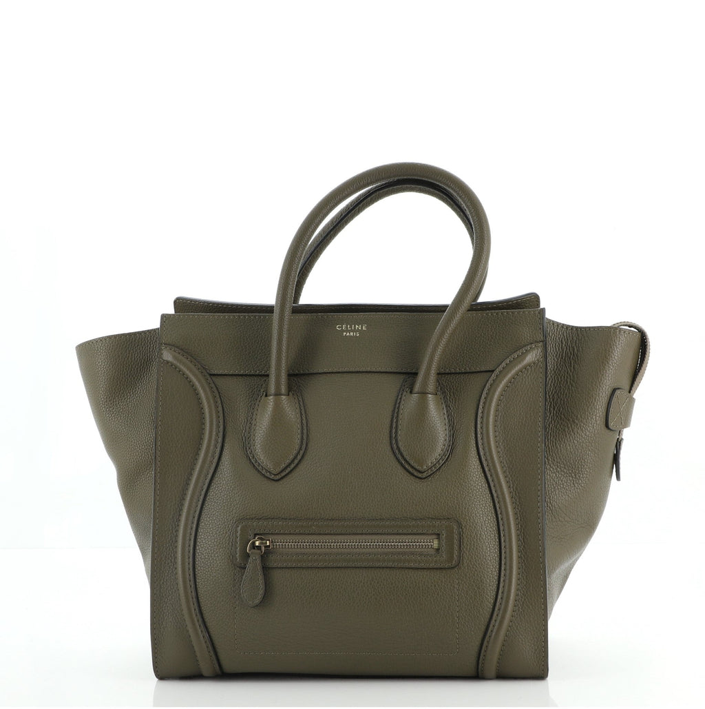Luggage Bag Grainy Leather Mini