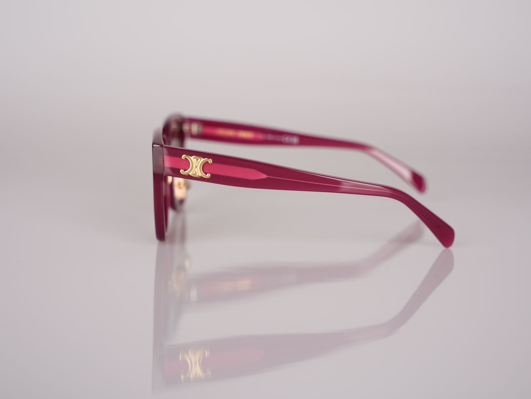 Celine Burgundy Sunglasses