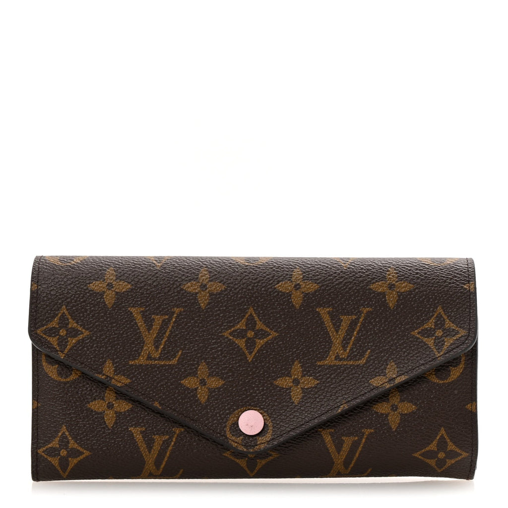 Monogram Josephine Wallet Rose Ballerine