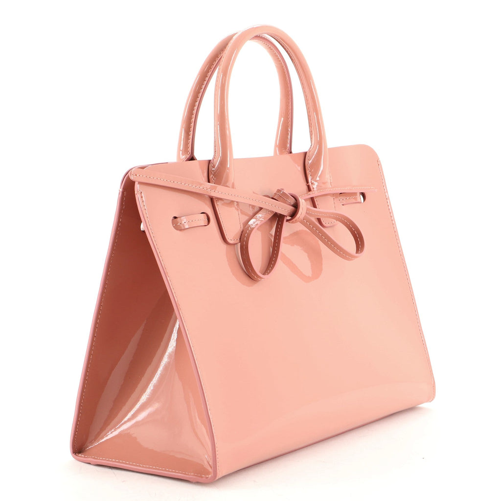 Sun Tote Patent Leather Mini