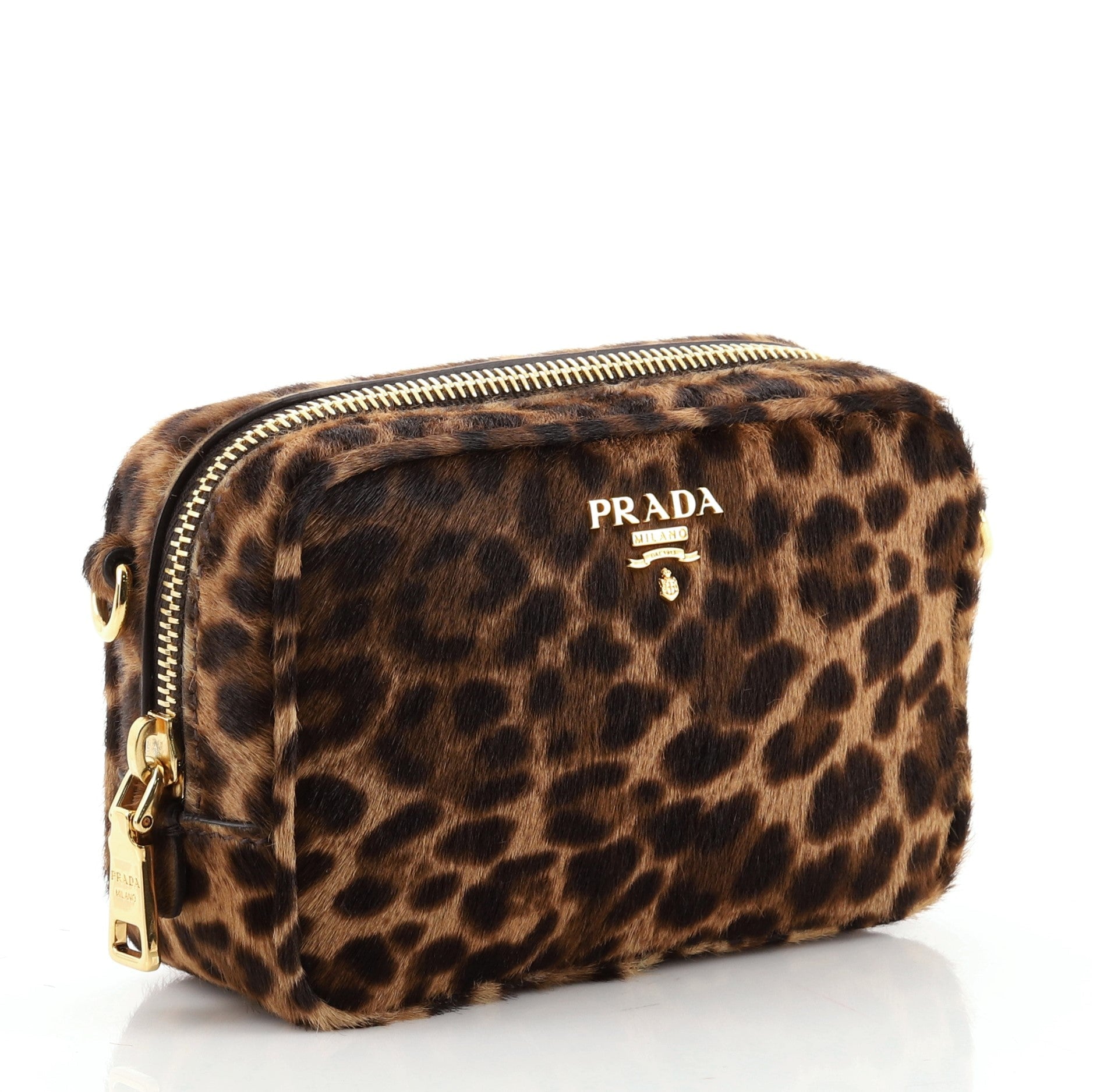 Zip Crossbody Bag Cavallino Calf Hair Mini