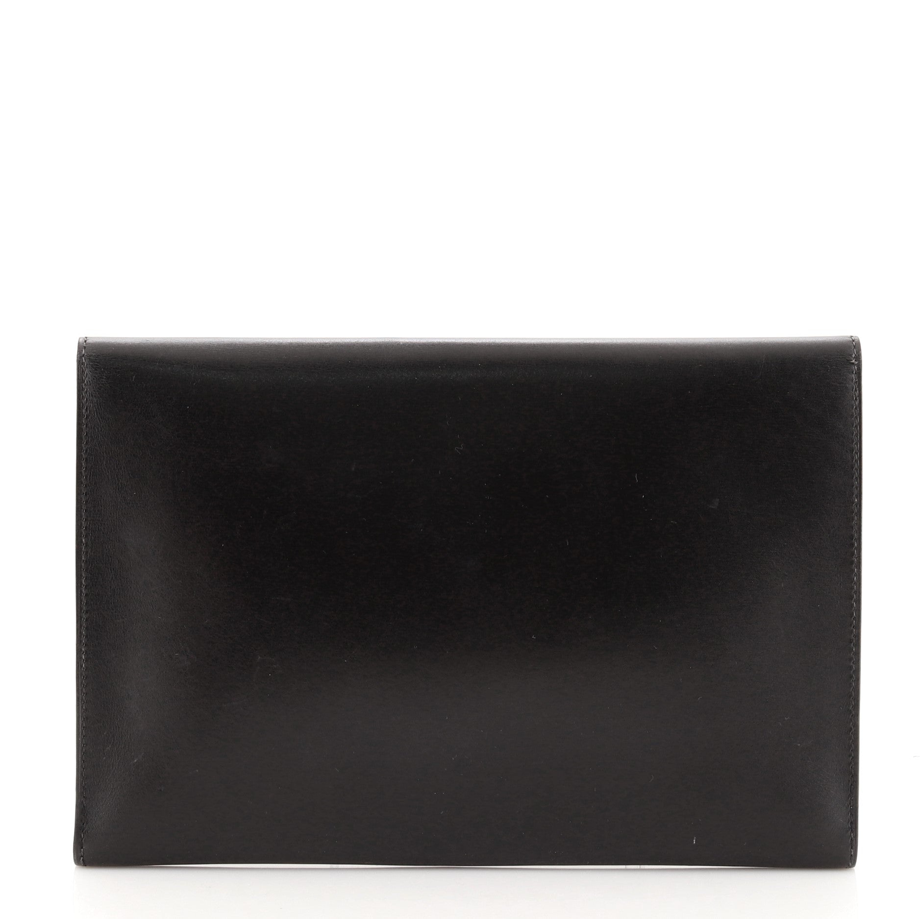 H Lock Clutch Box Calf