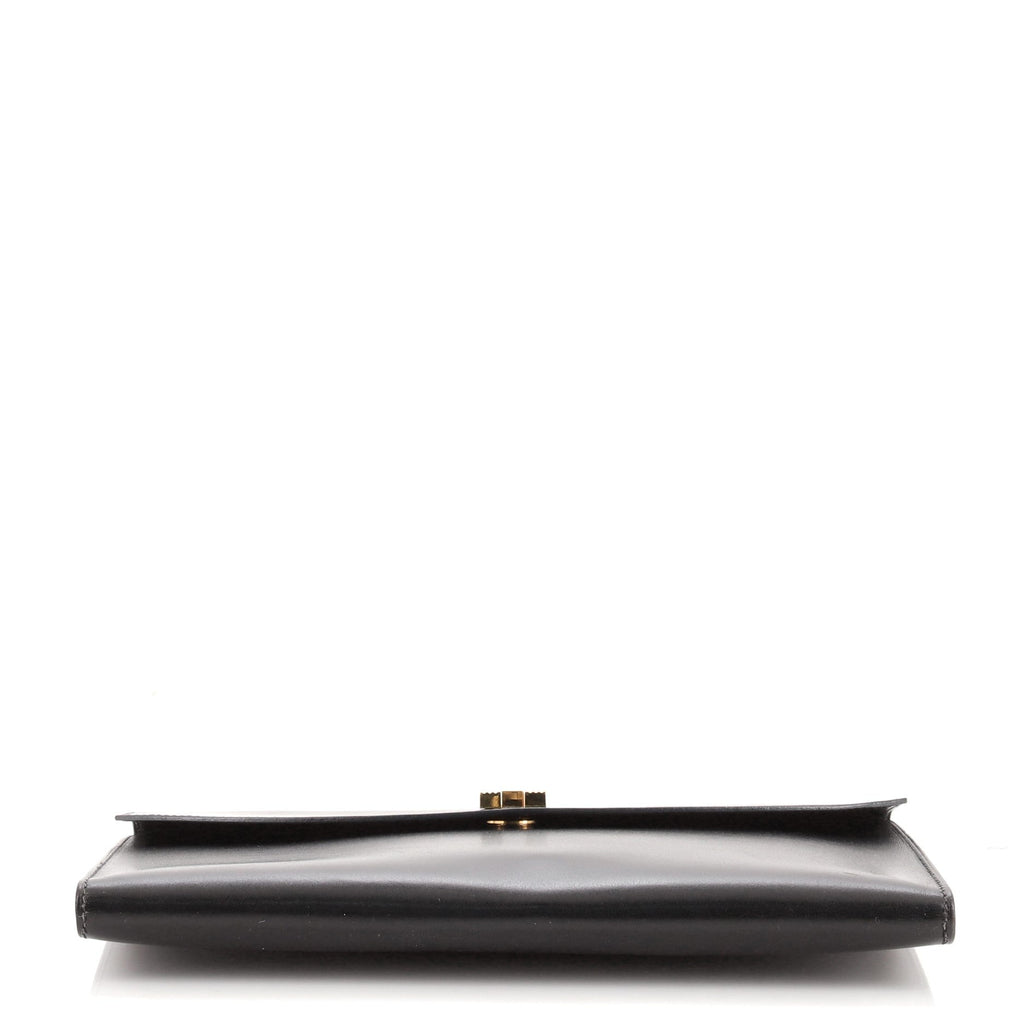 H Lock Clutch Box Calf