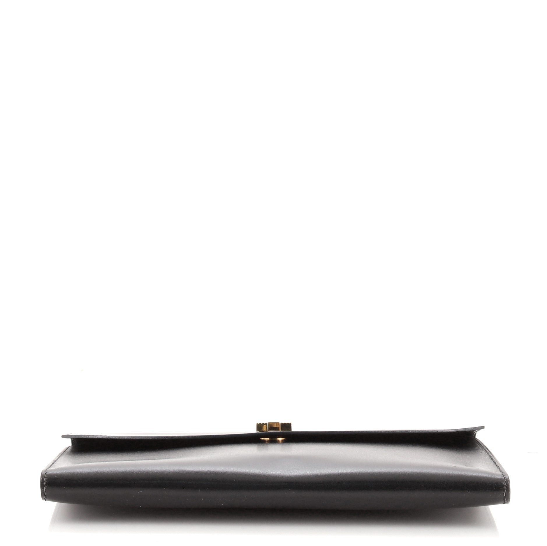 H Lock Clutch Box Calf