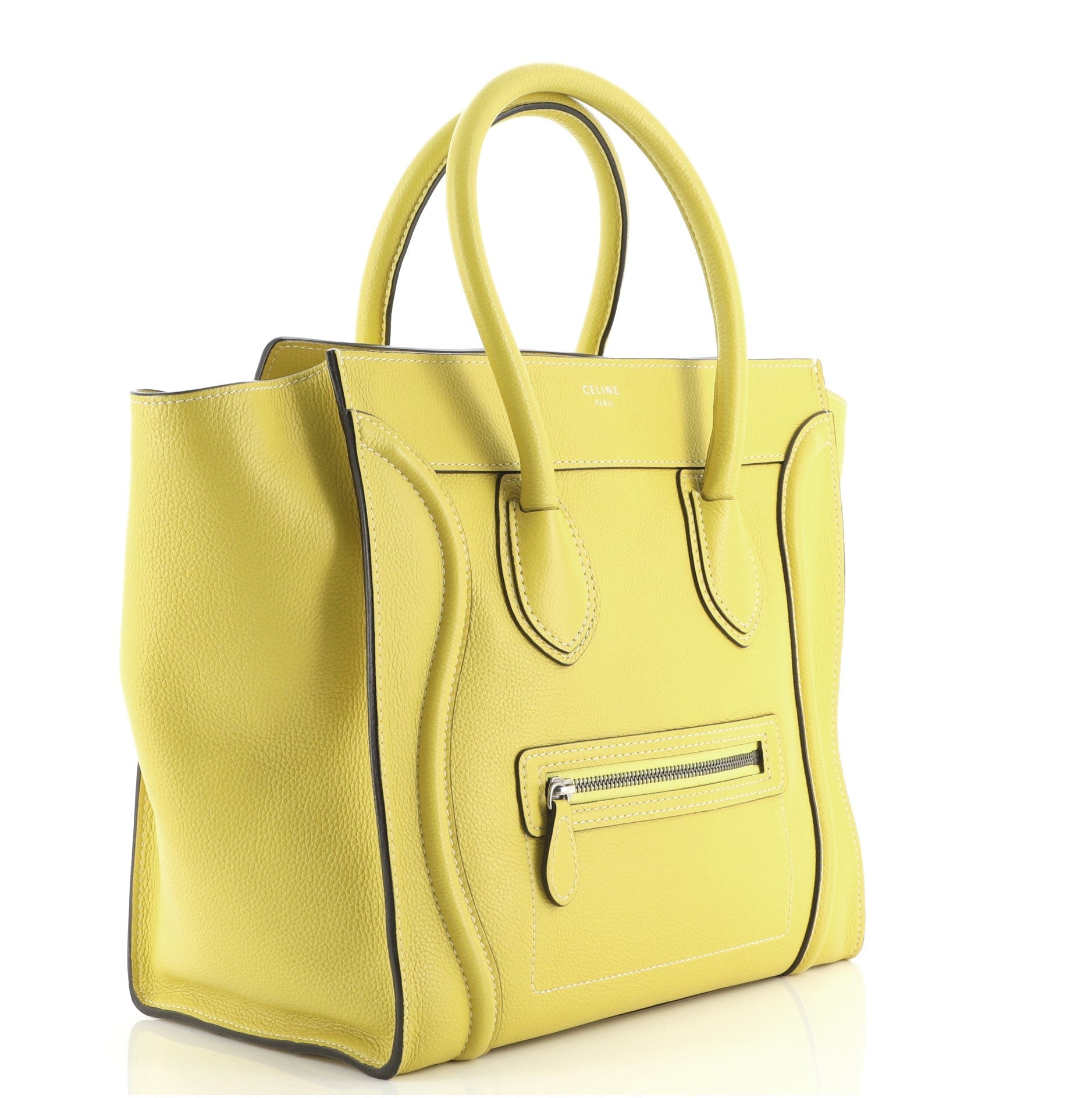 Luggage Bag Grainy Leather Mini
