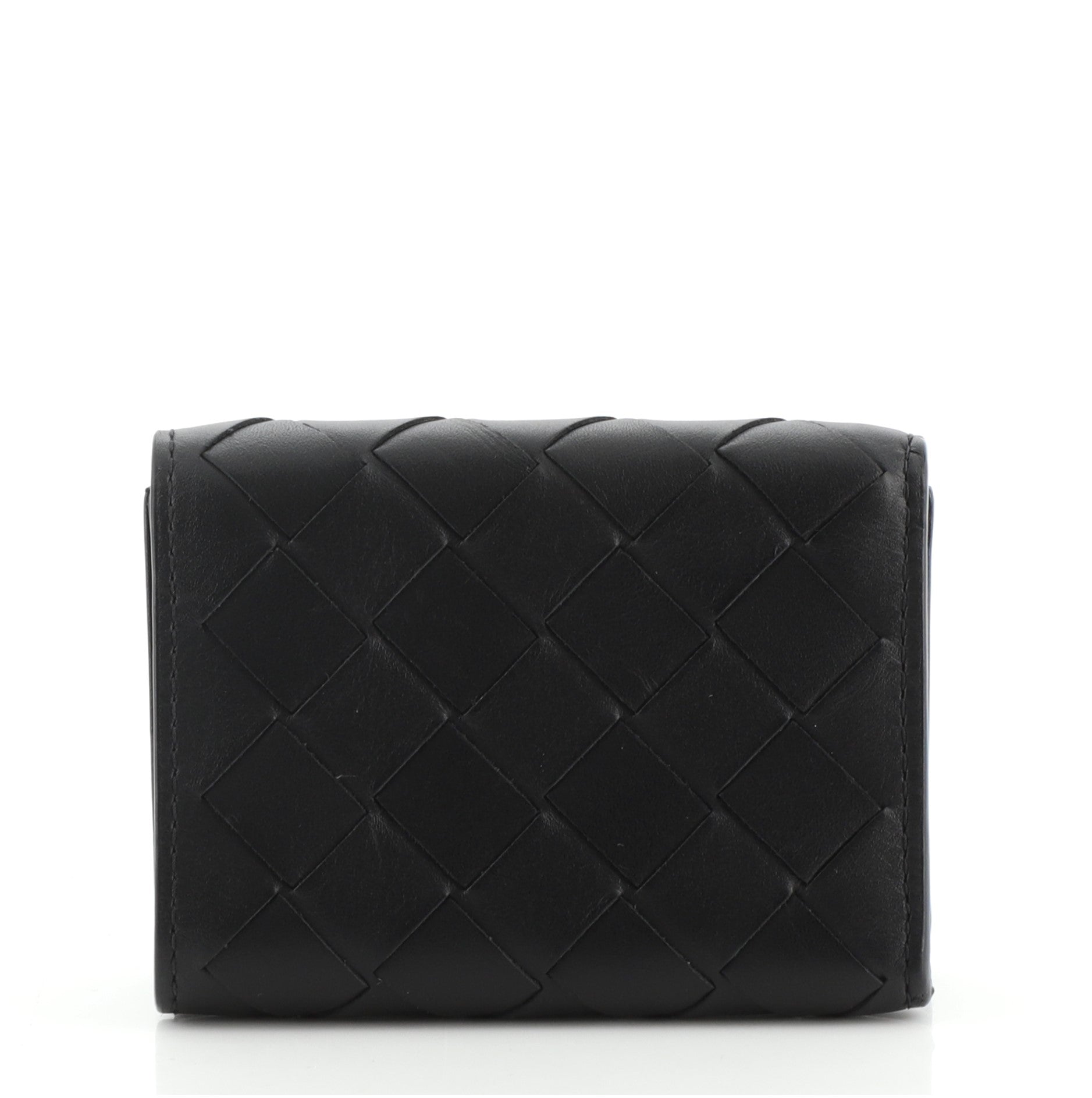 Trifold Wallet Intrecciato Nappa Mini