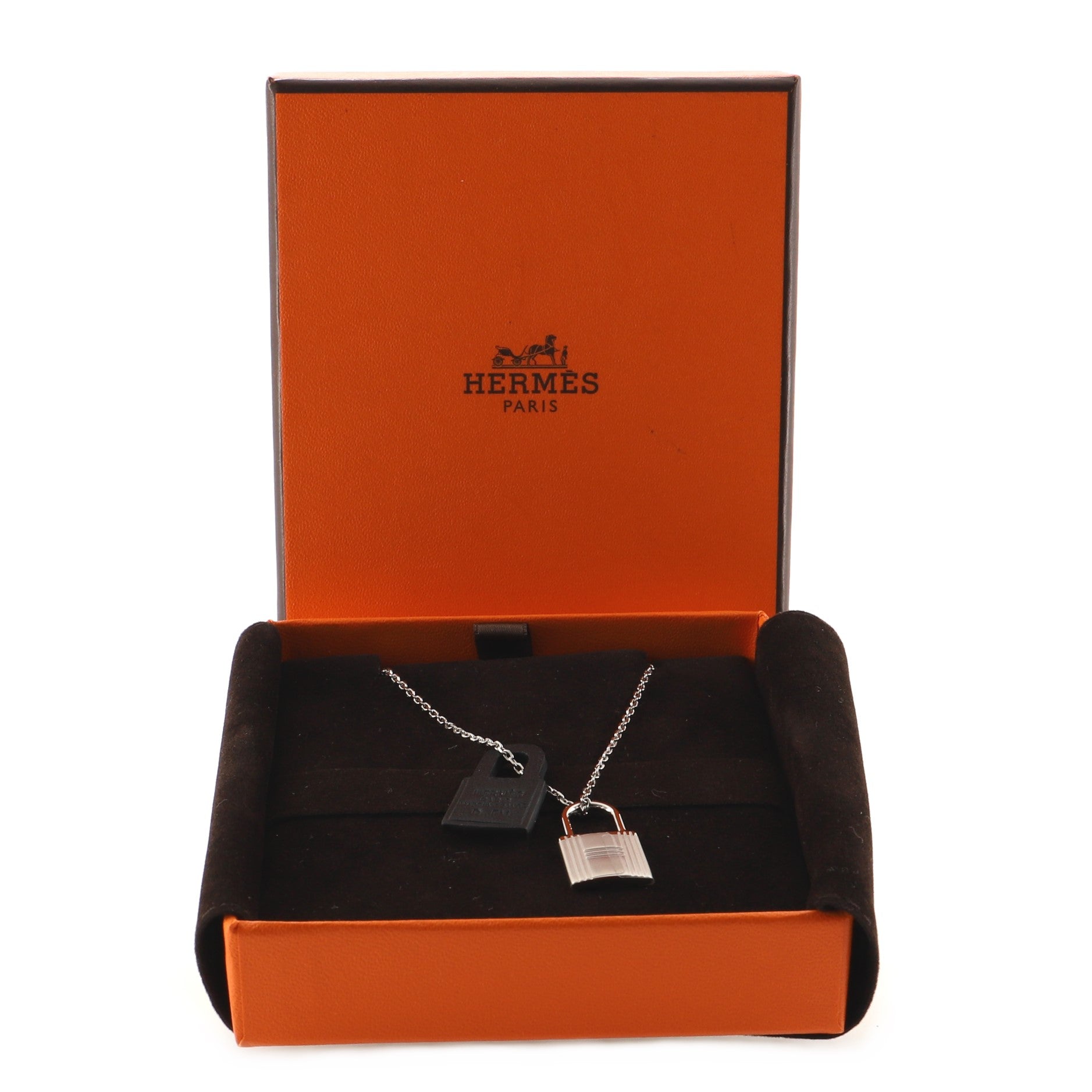 O'Kelly Pendant Necklace Leather and Metal
