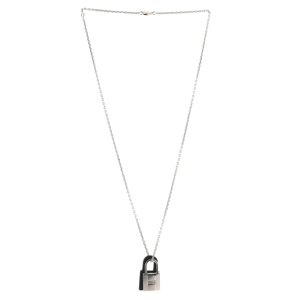 O'Kelly Pendant Necklace Leather and Metal