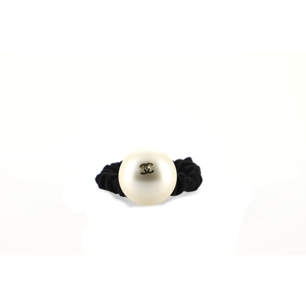 Pearl Hair Tie Grosgrain XS