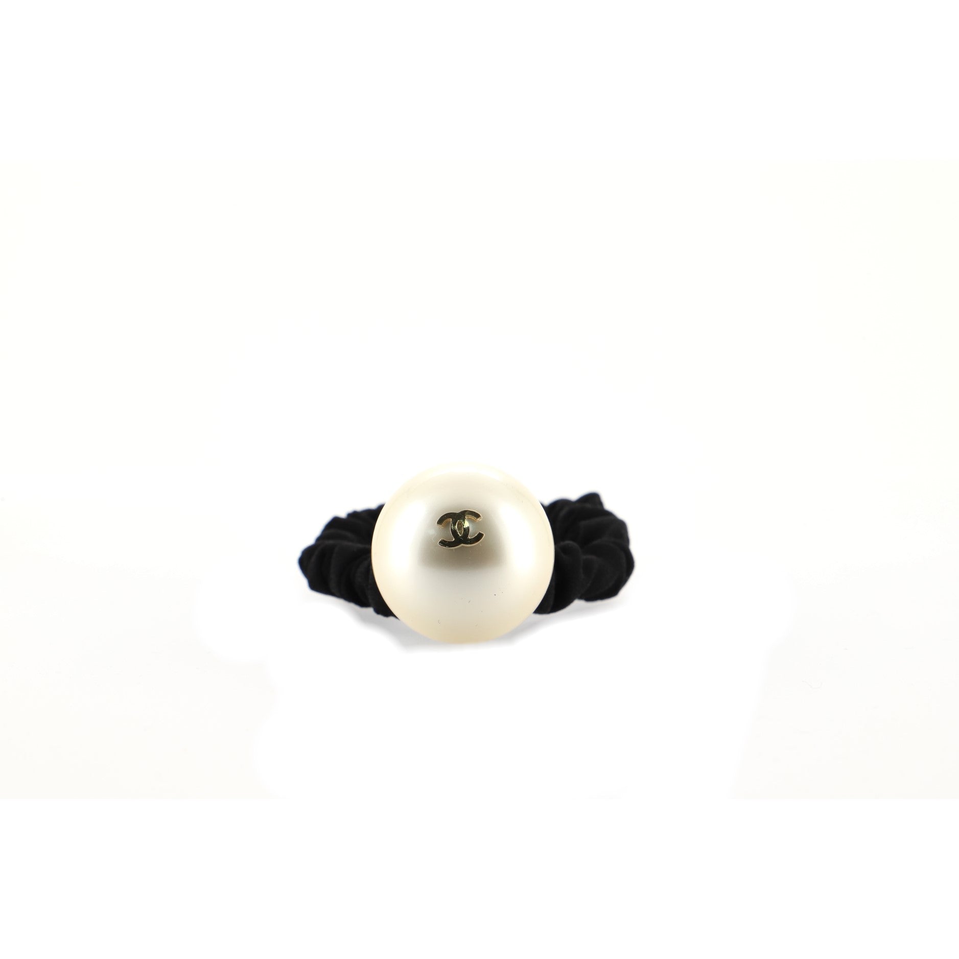 Pearl Hair Tie Grosgrain XS