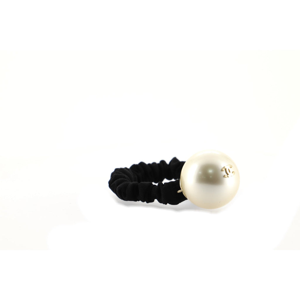 Pearl Hair Tie Grosgrain XS