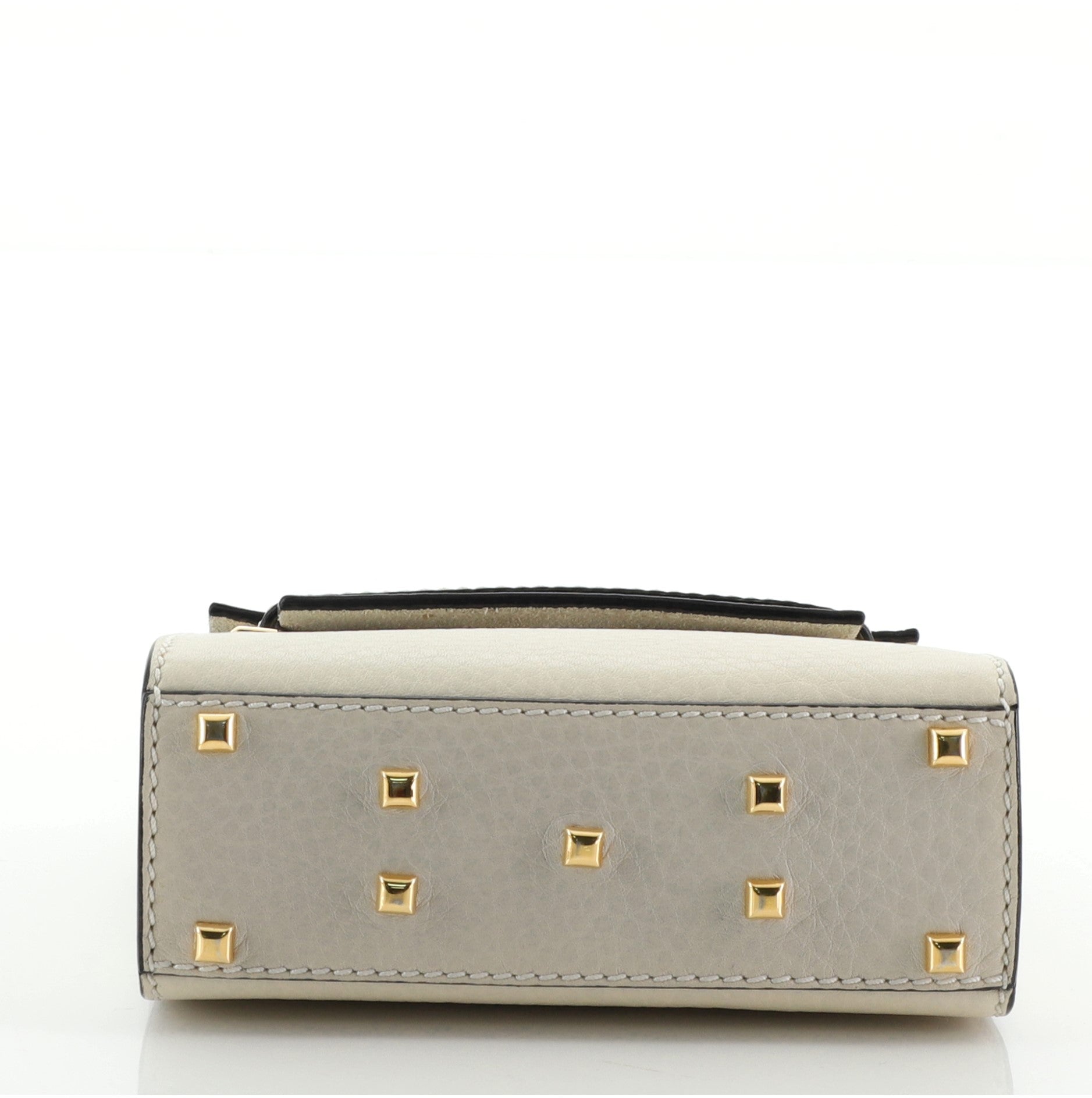 My Rockstud Satchel Leather Mini
