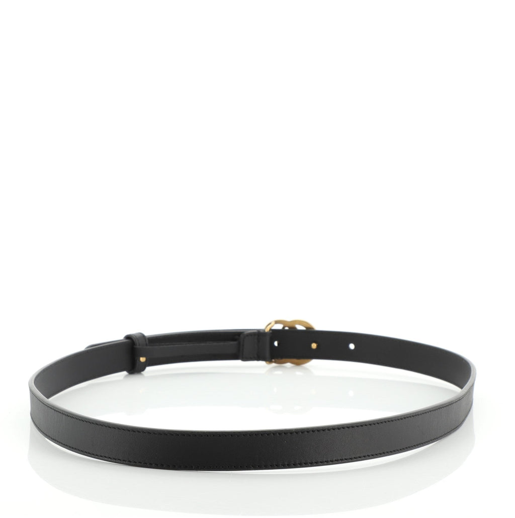 GG Marmont Belt Leather Thin 95