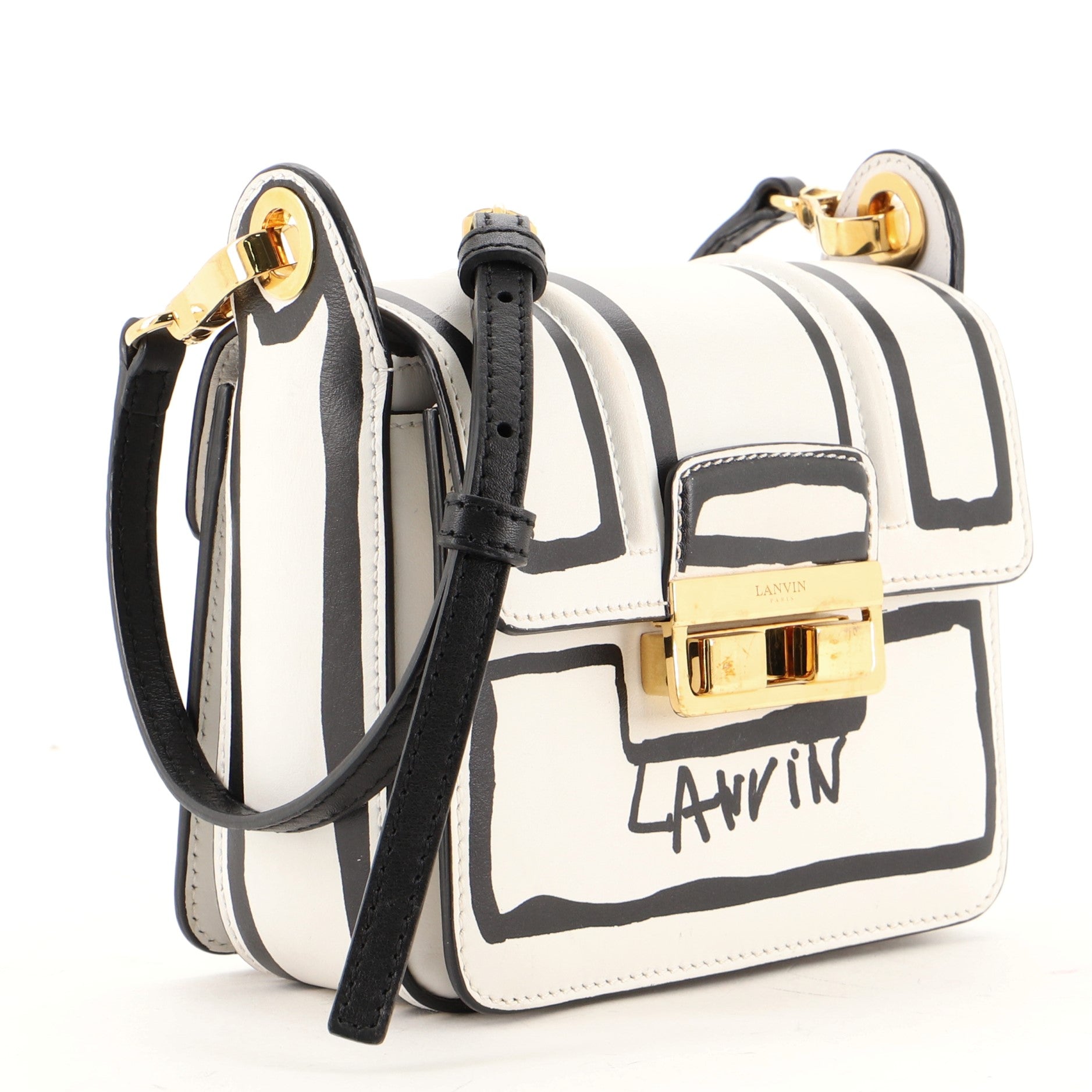Jiji Shoulder Bag Printed Leather Mini