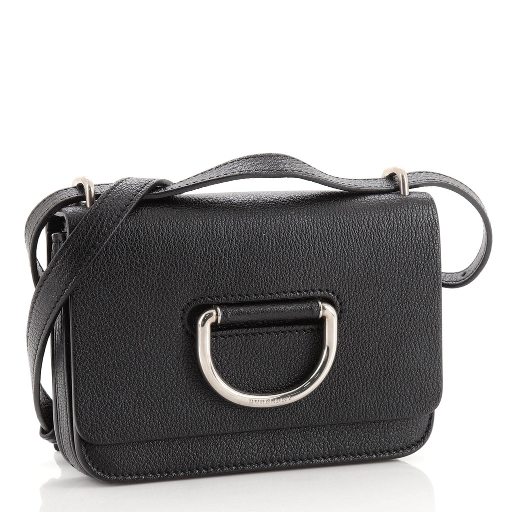 D-Ring Shoulder Bag Leather Mini