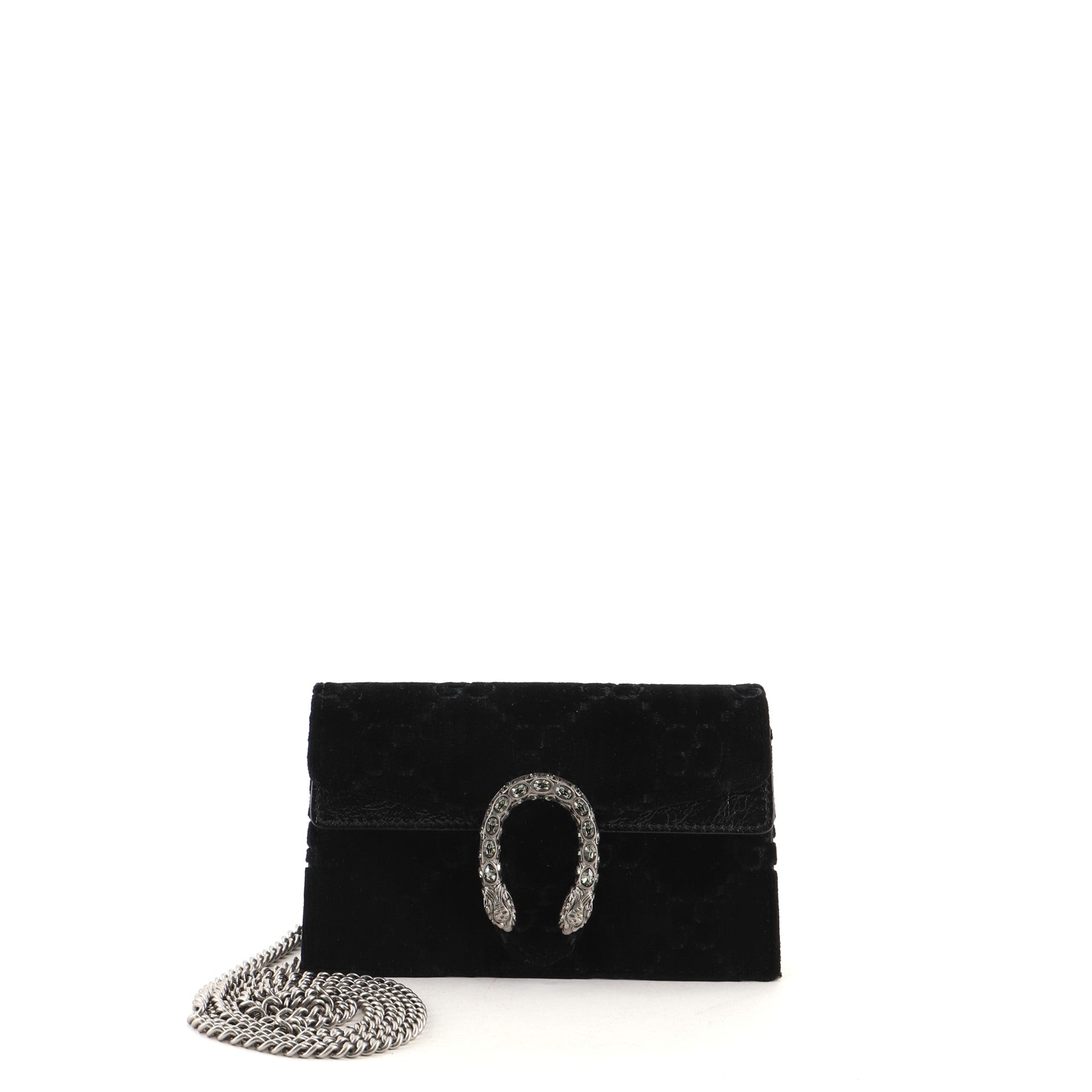 Dionysus Bag GG Velvet Super Mini
