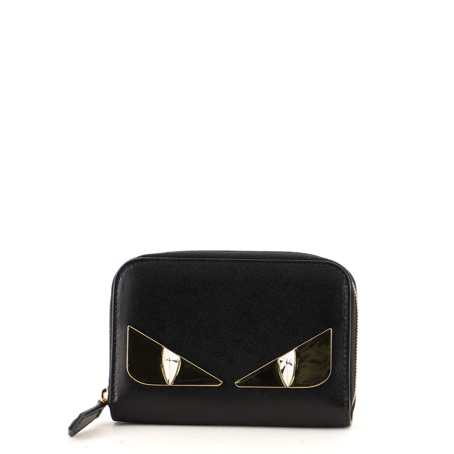Monster Zip Around Wallet Leather Mini