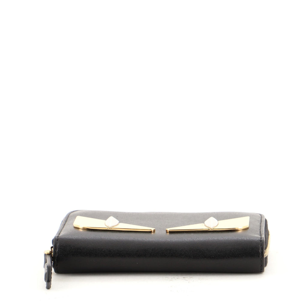 Monster Zip Around Wallet Leather Mini