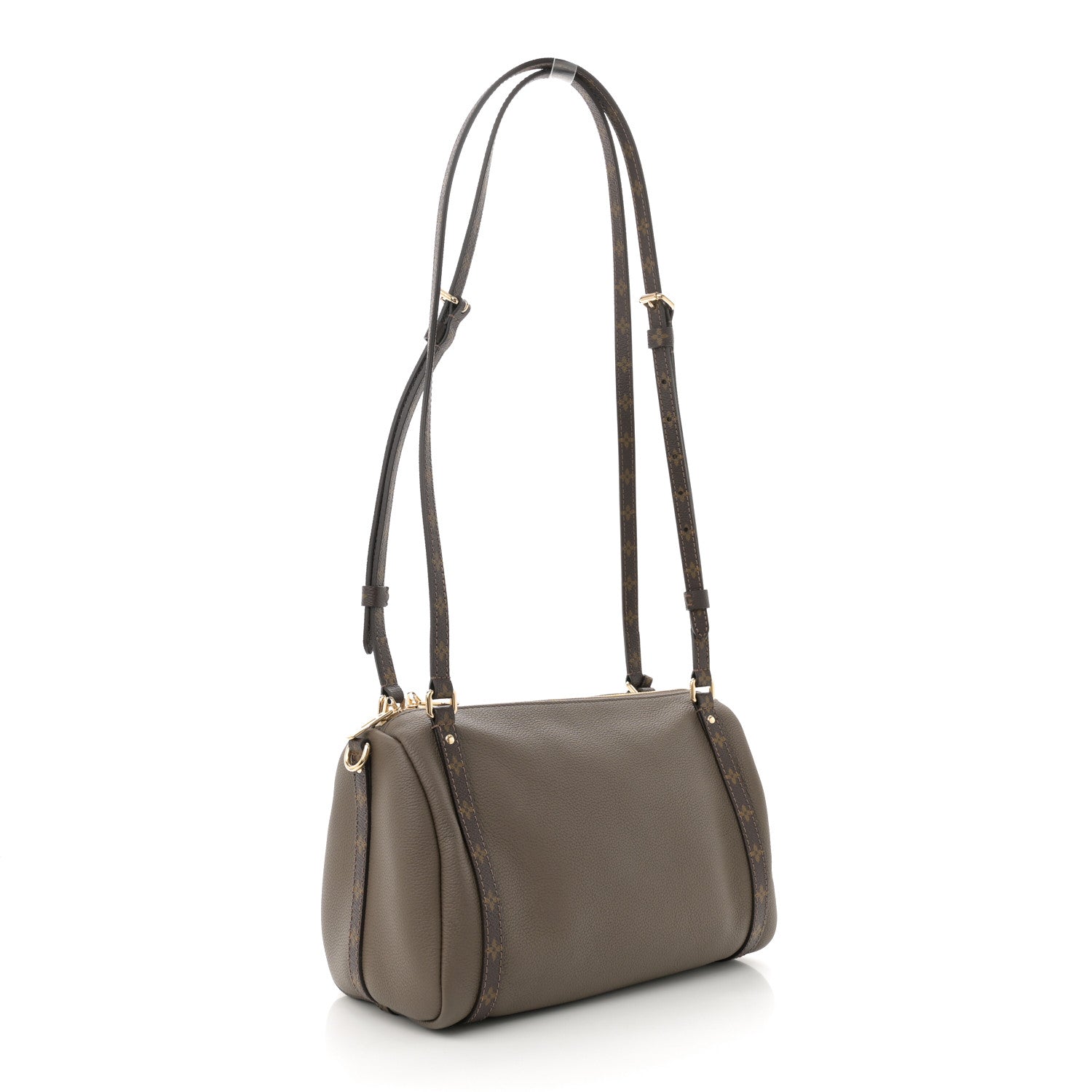 Calfskin Monogram Express PM Smoke Gray